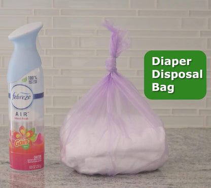 2.6 Gallon Garbage Bags Color Small Bathroom Trash Bags (200 Count, 5 Colors)